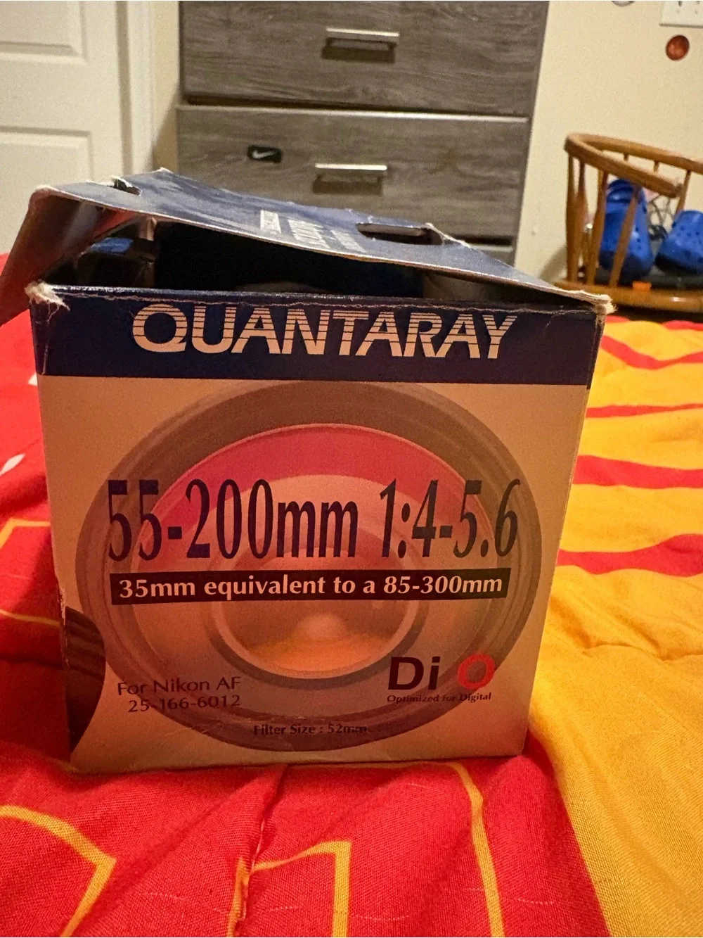 Quantaray 55-200mm Autofocus Zoom Lens - Black